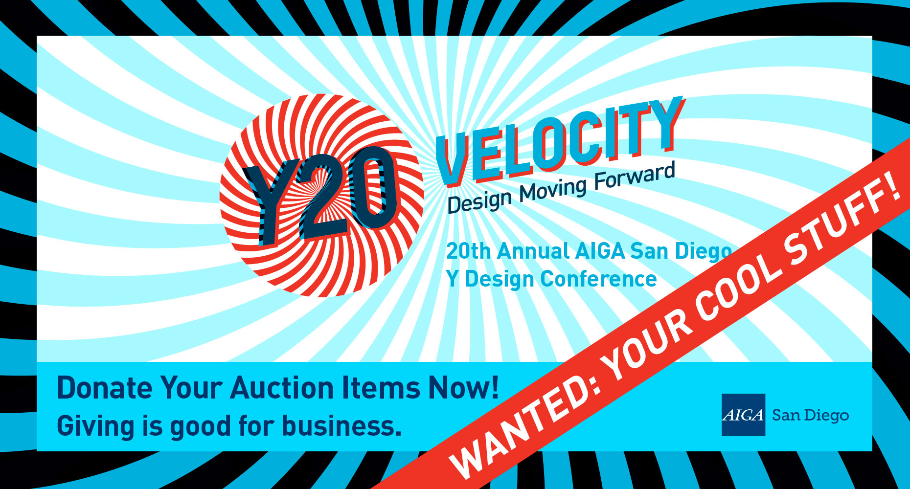Header image, donate your auction items now!