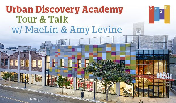 Urban Discovery Academy Tour & Talk Event Heading