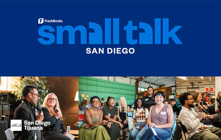 AIGA and Freshbooks Small Talk